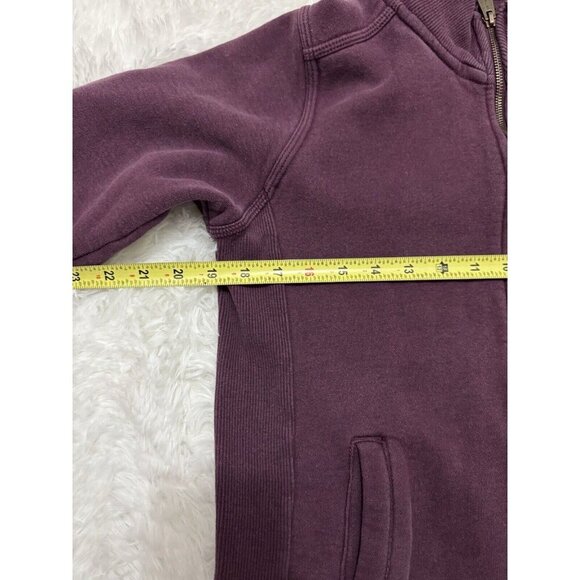 CARHARTT Women Purple Full Zip Fleece Jacket Lined Work Outdoors MEDIUM Spellout - Picture 13 of 13